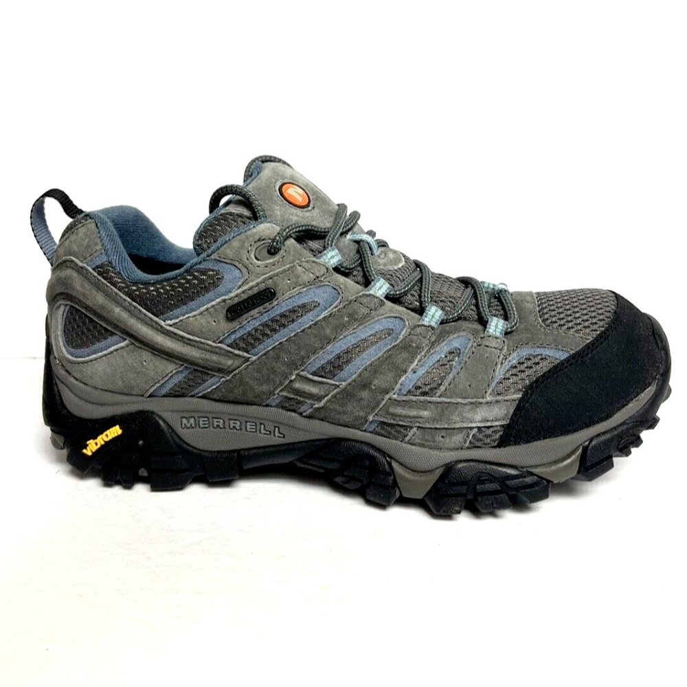 Merrell Gray and Black Athletic Shoes